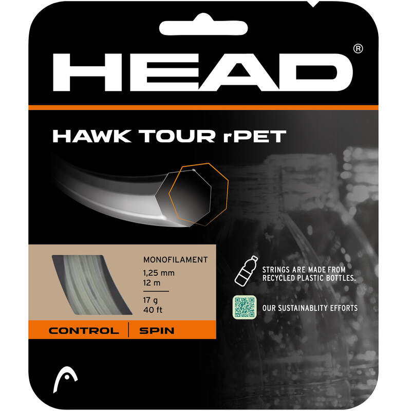 Head Hawk Tour Pet 17g Tennis String Set