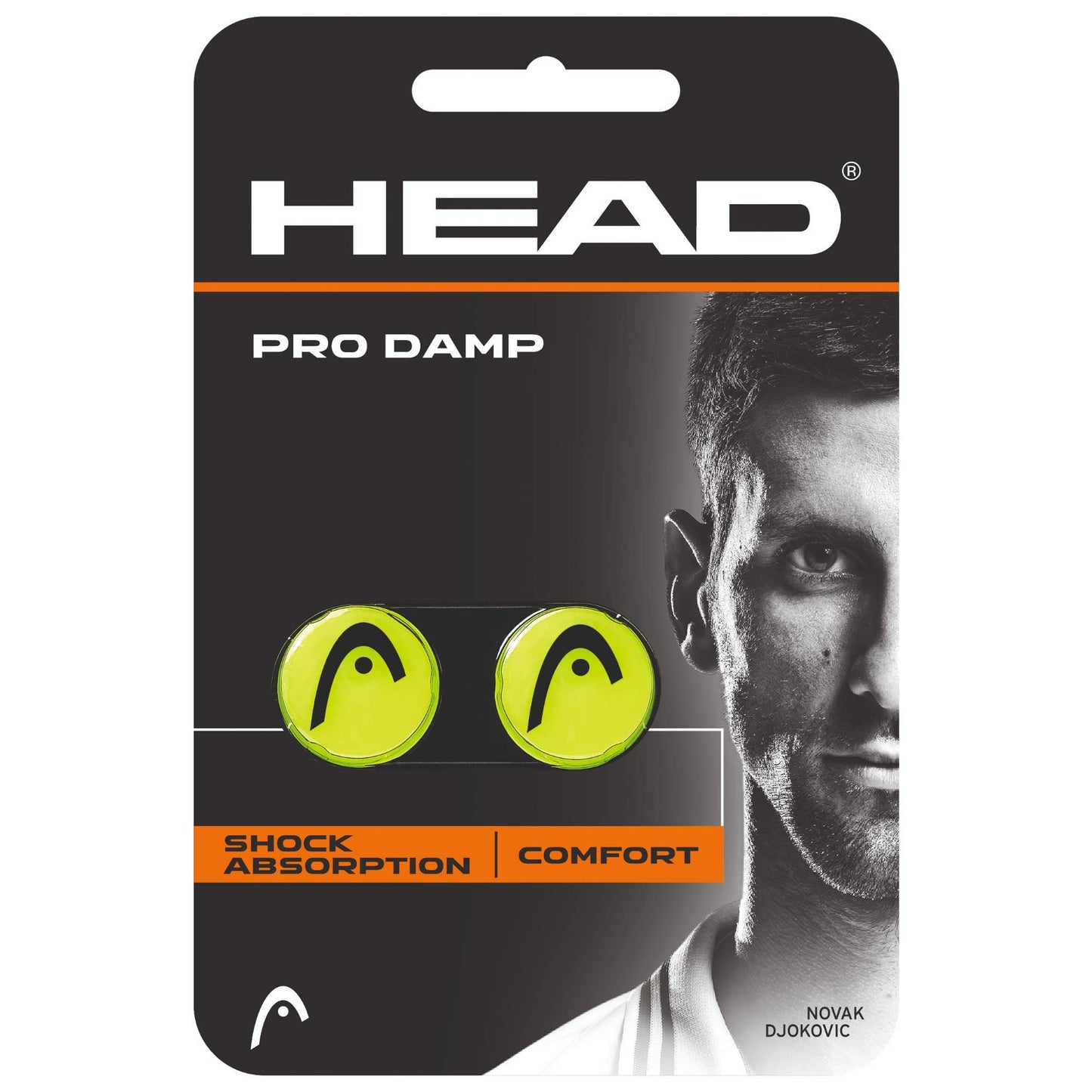 HEAD Pro Damp 2pk Yellow
