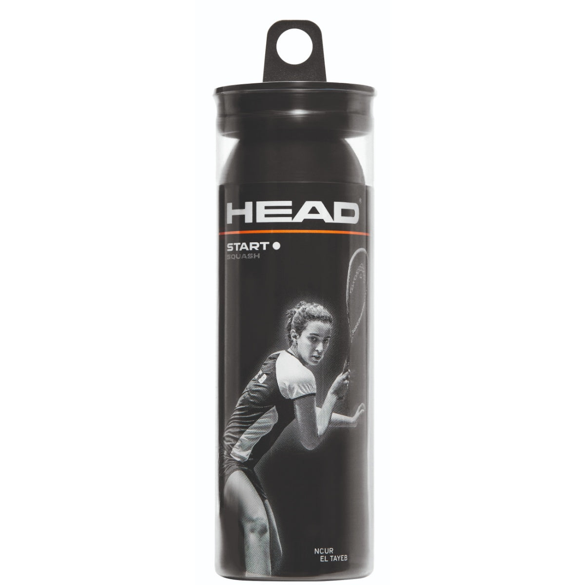HEAD Start White Dot Squash Ball 3-Ball Pk