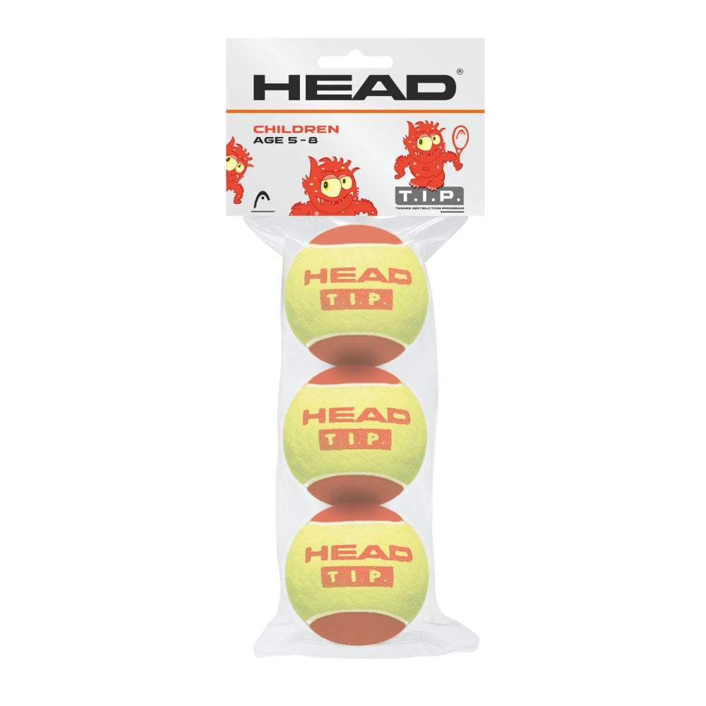 HEAD T.I.P.1 Pressureless Tennis Ball (red)