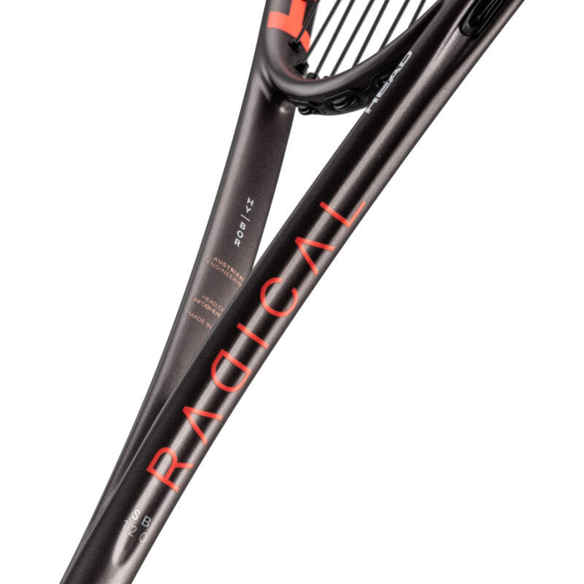 26-HEAD Radical 120SB Squash Racquet