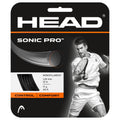 HEAD Sonic Pro Tennis String 17g/1.25mm Black 12m Set