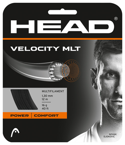 HEAD Velocity MLT 17g Tennis String 12m Set Black