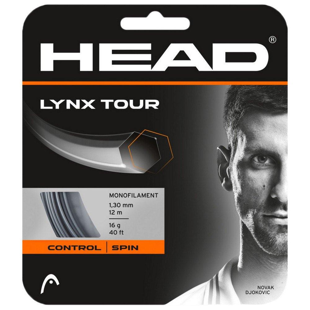 HEAD Lynx Tour 17g Tennis String 12m Set Grey