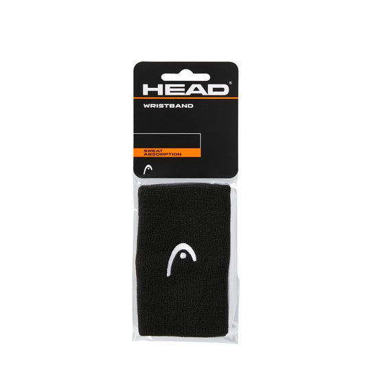 20-HEAD Wristband 5" Black 2 Pack
