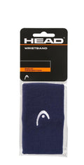 HEAD Wristband 5" Navy 2 Pack