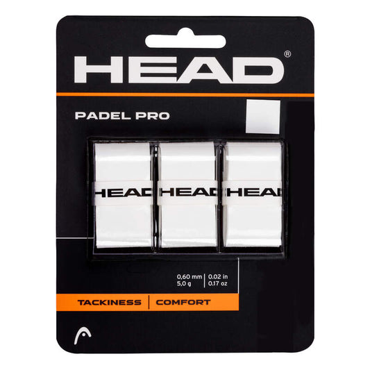 HEAD Padel Pro Overgrip 3PK White