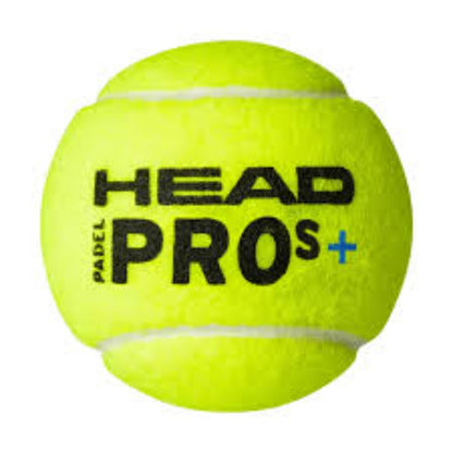 HEAD Padel Balls Pro S+ 3 Ball Pack