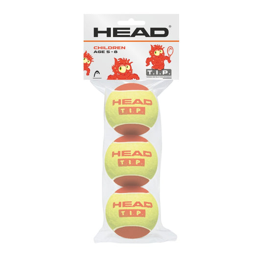 HEAD T.I.P.1 Pressureless Tennis Ball (red)