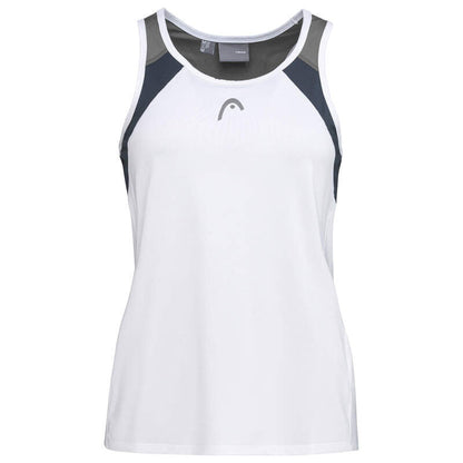 HEAD CLUB 22 Tank Top Women White/Navy