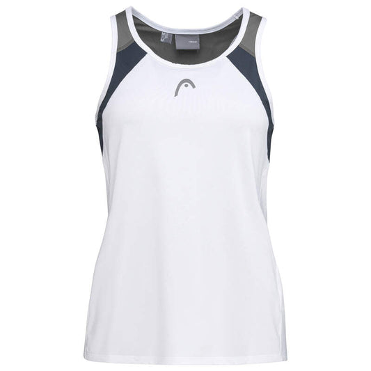 HEAD CLUB 22 Tank Top Women White/Navy