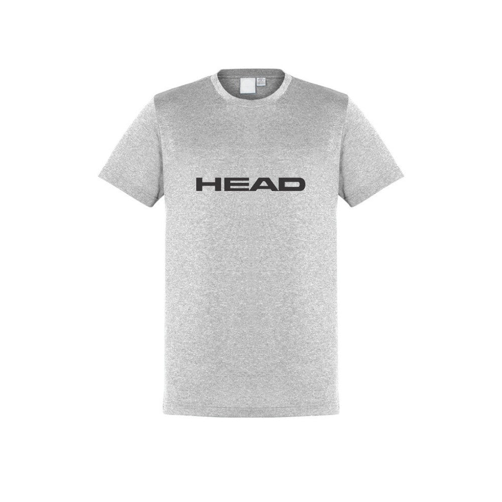 HEAD Aero Tee Shirt Silver Mens