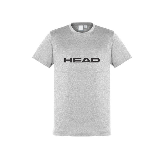 HEAD Aero Tee Shirt Silver Mens